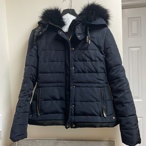 Black Zara Winter Coat